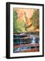 Approaching the Subway in Autumn, Zion, Southern Utah-Vincent James-Framed Photographic Print