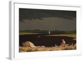 Approaching Thunder Storm, 1859-Martin Johnson Heade-Framed Giclee Print
