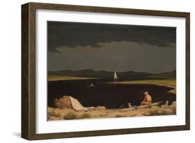 Approaching Thunder Storm, 1859-Martin Johnson Heade-Framed Giclee Print