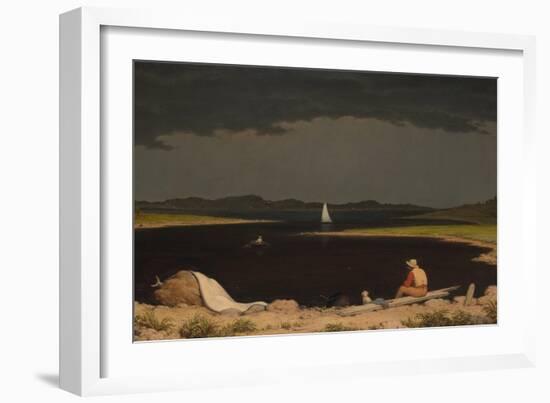 Approaching Thunder Storm, 1859-Martin Johnson Heade-Framed Giclee Print