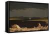 Approaching Thunder Storm, 1859-Martin Johnson Heade-Framed Stretched Canvas