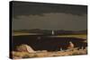 Approaching Thunder Storm, 1859-Martin Johnson Heade-Stretched Canvas