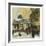 Approaching Trafalgar Square, London-Susan Brown-Framed Collectable Print