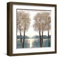 Approaching Woods 2-Doris Charest-Framed Art Print