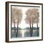 Approaching Woods 2-Doris Charest-Framed Art Print