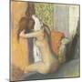 Aprés le bain, femme s'essuyant la nuque-Edgar Degas-Mounted Giclee Print