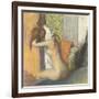 Aprés le bain, femme s'essuyant la nuque-Edgar Degas-Framed Giclee Print