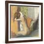 Aprés le bain, femme s'essuyant la nuque-Edgar Degas-Framed Giclee Print