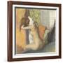 Aprés le bain, femme s'essuyant la nuque-Edgar Degas-Framed Giclee Print