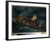 Apres Le Naufrage  (After a Shipwreck) (Aussi Appeles  Naufrages Abandonnes Dans Un Canot ) Les Re-Ferdinand Victor Eugene Delacroix-Framed Giclee Print