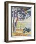 Après-midi à Pardigon (Var)-Henri Edmond Cross-Framed Giclee Print