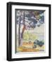 Après-midi à Pardigon (Var)-Henri Edmond Cross-Framed Giclee Print