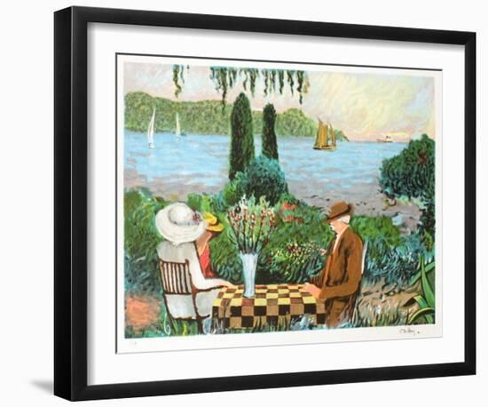 Apres-Midi Chez Bonnard-Ramon Dilley-Framed Limited Edition