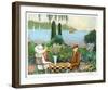 Apres-Midi Chez Bonnard-Ramon Dilley-Framed Limited Edition