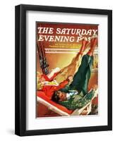 "Apres Ski," Saturday Evening Post Cover, February 22, 1941-Ski Weld-Framed Premium Giclee Print