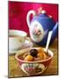 Apricot and Plum Compote-Danya Weiner-Mounted Photographic Print