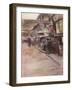 Apricot-Blossom Street-Mortimer Ludington Menpes-Framed Giclee Print