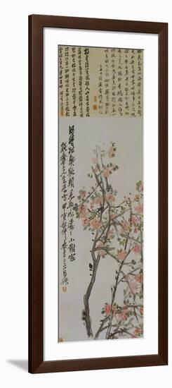 Apricot Blossoms-Wu Changshuo-Framed Giclee Print