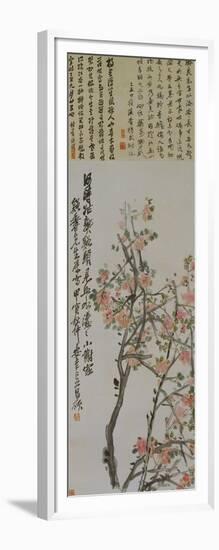 Apricot Blossoms-Wu Changshuo-Framed Giclee Print