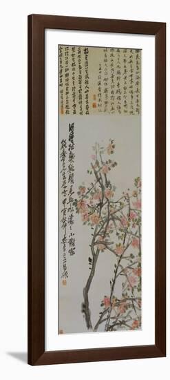 Apricot Blossoms-Wu Changshuo-Framed Giclee Print