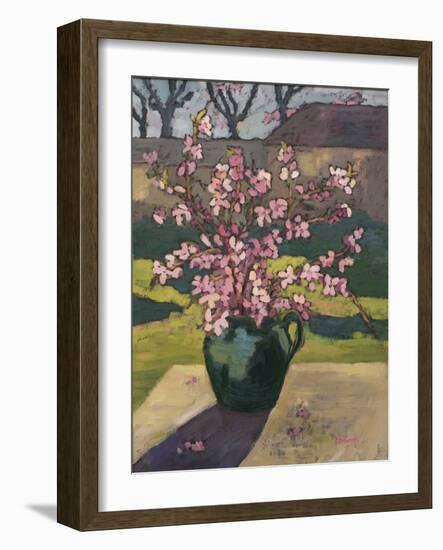 Apricot Flower, 2013-Marta Martonfi-Benke-Framed Giclee Print