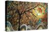Apricot Moon-Megan Aroon Duncanson-Stretched Canvas