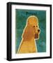 Apricot Poodle-John W^ Golden-Framed Giclee Print