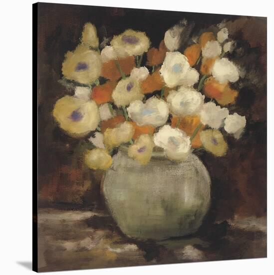 Apricot Poppies-Onan Balin-Stretched Canvas