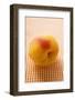 Apricot with Drops of Water-Foodcollection-Framed Photographic Print