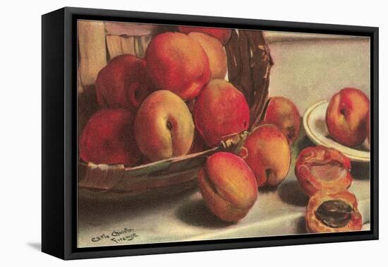 Apricots-null-Framed Stretched Canvas