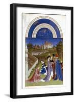 April, 1412-1416-Paul Limbourg-Framed Giclee Print