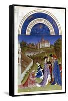 April, 1412-1416-Paul Limbourg-Framed Stretched Canvas