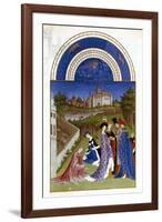 April, 1412-1416-Paul Limbourg-Framed Giclee Print