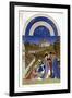 April, 1412-1416-Paul Limbourg-Framed Giclee Print