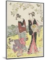 April, 1783-Torii Kiyonaga-Mounted Giclee Print