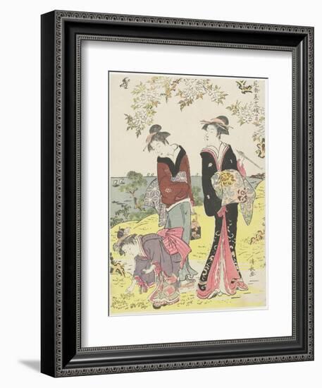 April, 1783-Torii Kiyonaga-Framed Giclee Print