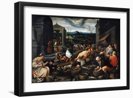 April, 17th Century-Leandro Bassano-Framed Giclee Print