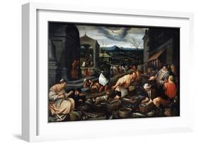 April, 17th Century-Leandro Bassano-Framed Giclee Print