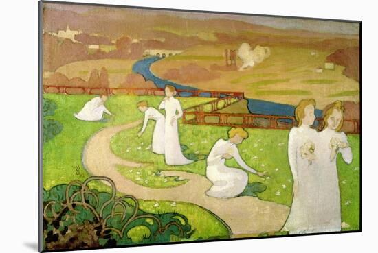 April, 1892-Maurice Denis-Mounted Giclee Print