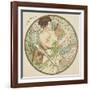 April, 1899 (Detail)-Alphonse Mucha-Framed Giclee Print