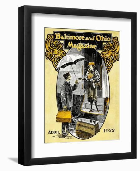 April, 1922-Charles H. Dickson-Framed Premium Giclee Print