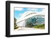 April 6, 2014 Singapore. Building in the Park Gardens by the Bay, Singapore.-Lucy Liu-Framed Photographic Print