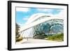 April 6, 2014 Singapore. Building in the Park Gardens by the Bay, Singapore.-Lucy Liu-Framed Photographic Print