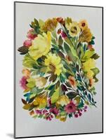 April Bouquet-Kim Parker-Mounted Giclee Print