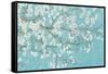 April Breeze I Teal-James Wiens-Framed Stretched Canvas