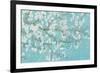 April Breeze I Teal-James Wiens-Framed Premium Giclee Print