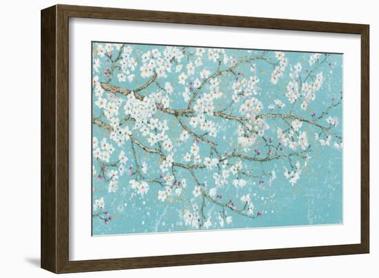 April Breeze I Teal-James Wiens-Framed Art Print