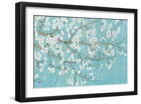 April Breeze I Teal-James Wiens-Framed Art Print