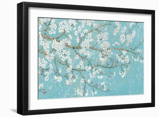 April Breeze I Teal-James Wiens-Framed Art Print