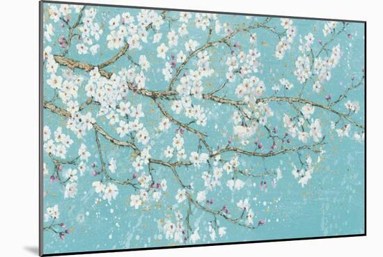 April Breeze I Teal-James Wiens-Mounted Art Print